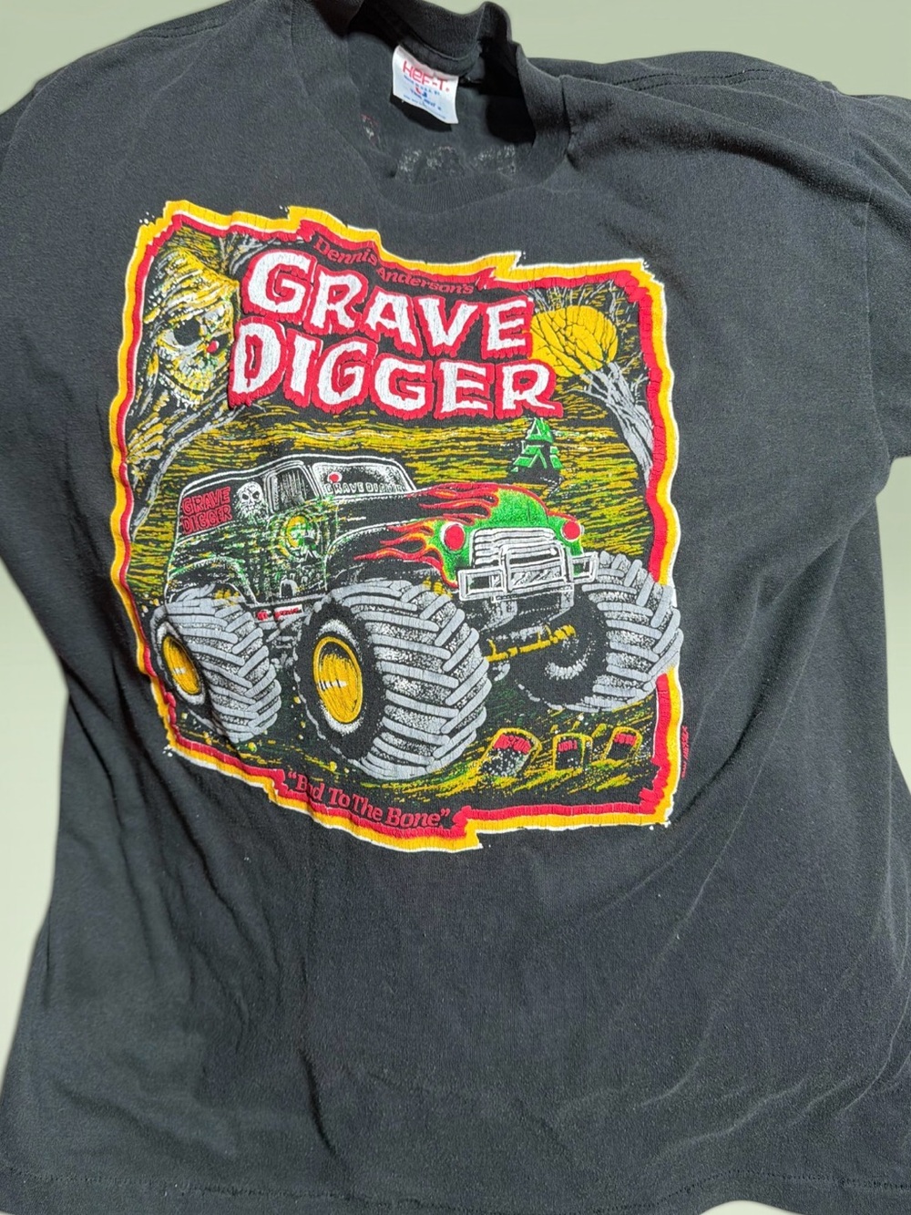 90’s VINTAGE Dennis Anderson's Grave Digger Monster Truck T-Shirt